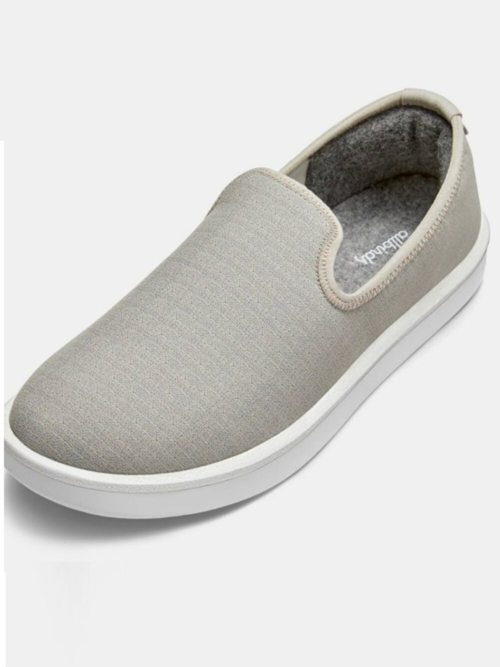 Allbirds Wool Lounger Woven Gray Loafers Women's 8